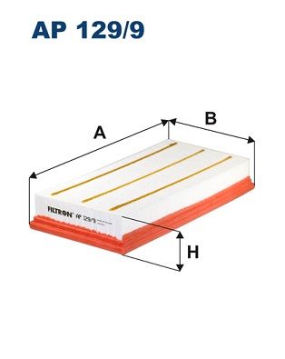 Air Filter FILTRON AP 129/9