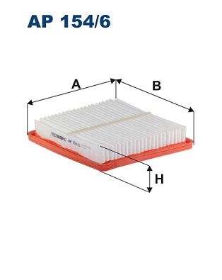 Air Filter FILTRON AP 154/6