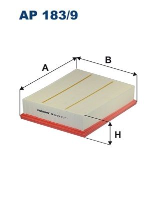 Air Filter FILTRON AP 183/9