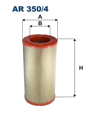 Air Filter FILTRON AR 350/4