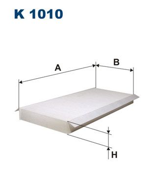 FILTRON K 1010 Filter, cabin air