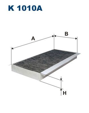 Filter, cabin air FILTRON K 1010A