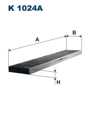 FILTRON K 1024A Filter, cabin air