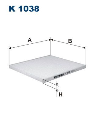 FILTRON K 1038 Filter, cabin air