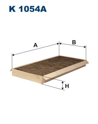 FILTRON K 1054A Filter, cabin air