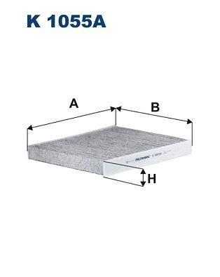 Filter, cabin air FILTRON K 1055A