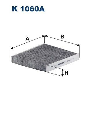 FILTRON K 1060A Filter, cabin air