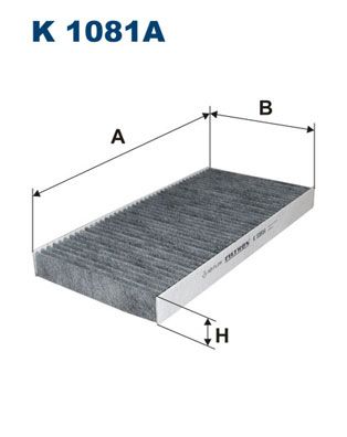 FILTRON K 1081A Filter, cabin air