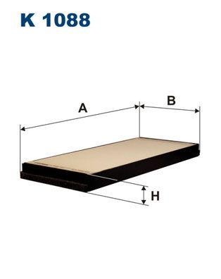 FILTRON K 1088 Filter, cabin air