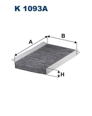 FILTRON K 1093A Filter, cabin air