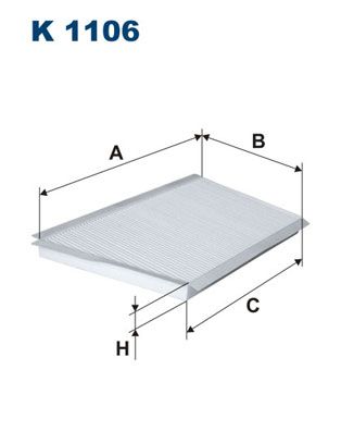 FILTRON K 1106 Filter, cabin air