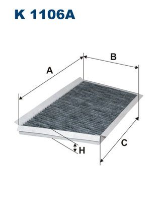 FILTRON K 1106A Filter, cabin air