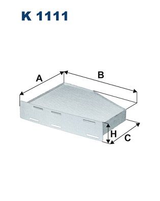 FILTRON K 1111 Filter, cabin air