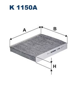 Filter, cabin air FILTRON K 1150A