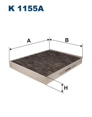 Filter, cabin air FILTRON K 1155A