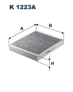 FILTRON K 1223A Filter, cabin air