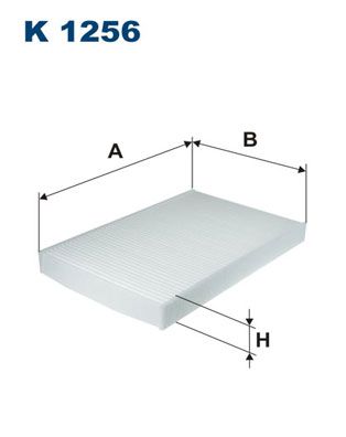 Filter, cabin air FILTRON K 1256