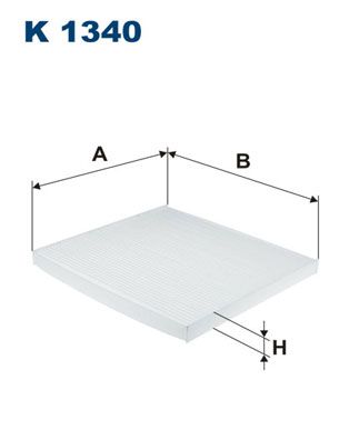 Filter, cabin air FILTRON K 1340