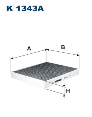 FILTRON K 1343A Filter, cabin air