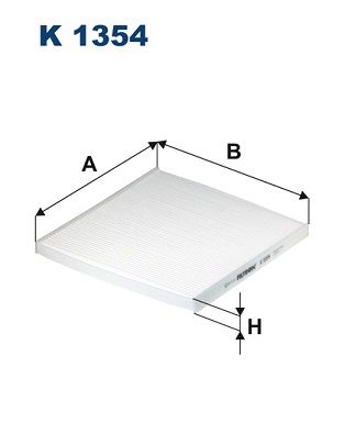 Filter, cabin air FILTRON K 1354