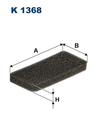 FILTRON K 1368 Filter, cabin air