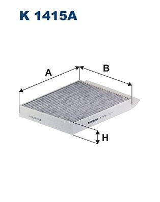 Filter, cabin air FILTRON K 1415A