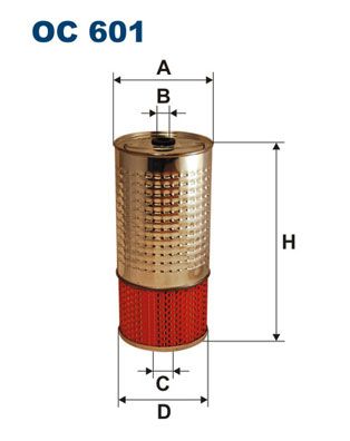 Oil Filter FILTRON OC 601