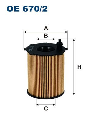 Oil Filter FILTRON OE 670/2