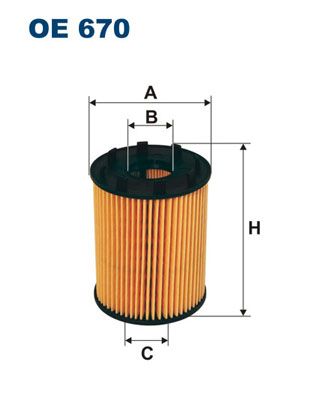 FILTRON OE 670 Oil Filter