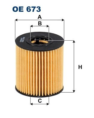 FILTRON OE 673 Oil Filter