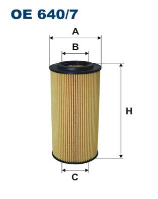 Oil Filter FILTRON OE 640/7