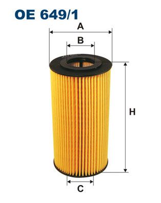 Oil Filter FILTRON OE 649/1