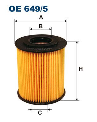 Oil Filter FILTRON OE 649/5