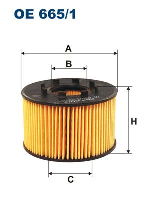 Oil Filter FILTRON OE 665/1