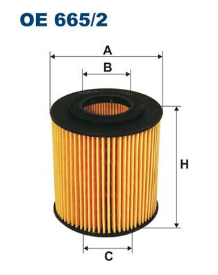 Oil Filter FILTRON OE 665/2