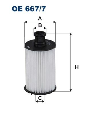 Oil Filter FILTRON OE 667/7