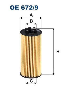 Oil Filter FILTRON OE 672/9