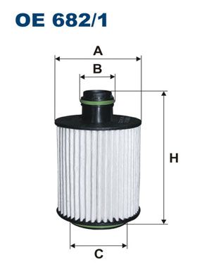 FILTRON OE 682/1 Oil Filter