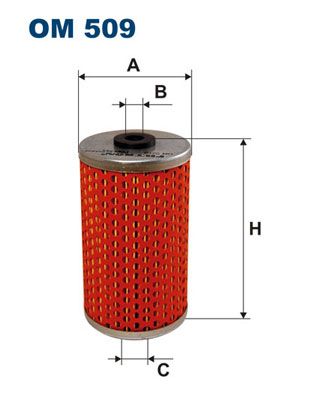 Oil Filter FILTRON OM 509