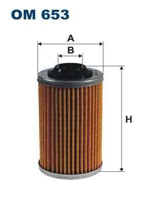 Oil Filter FILTRON OM 653