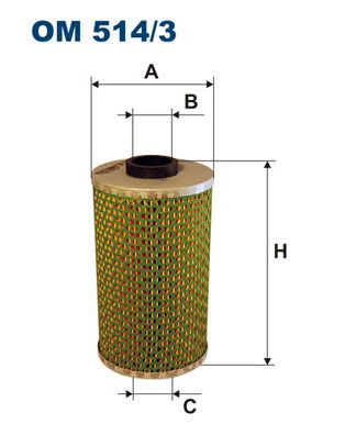 Oil Filter FILTRON OM 514/3