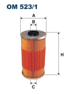 Oil Filter FILTRON OM 523/1