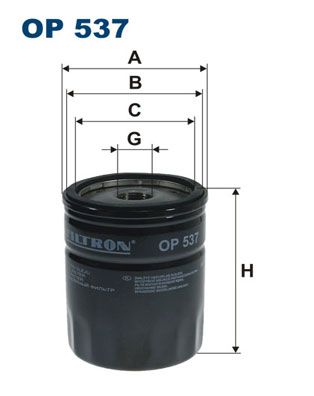 FILTRON OP 537 Oil Filter