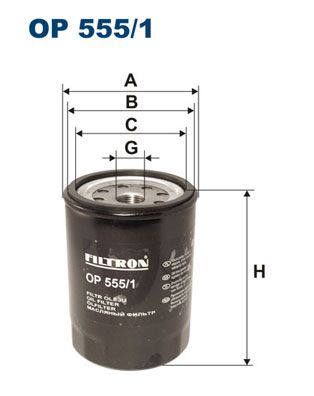 FILTRON OP 555/1 Oil Filter