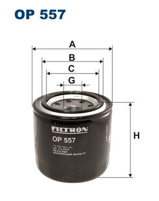 Oil Filter FILTRON OP 557