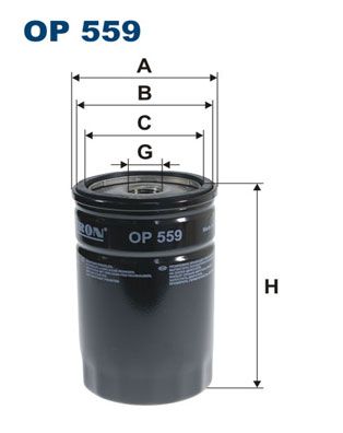 Oil Filter FILTRON OP 559