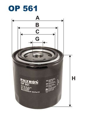 Oil Filter FILTRON OP 561