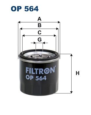 Oil Filter FILTRON OP 564