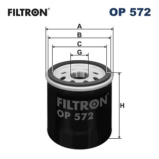 FILTRON OP 572 Oil Filter