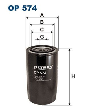 FILTRON OP 574 Oil Filter